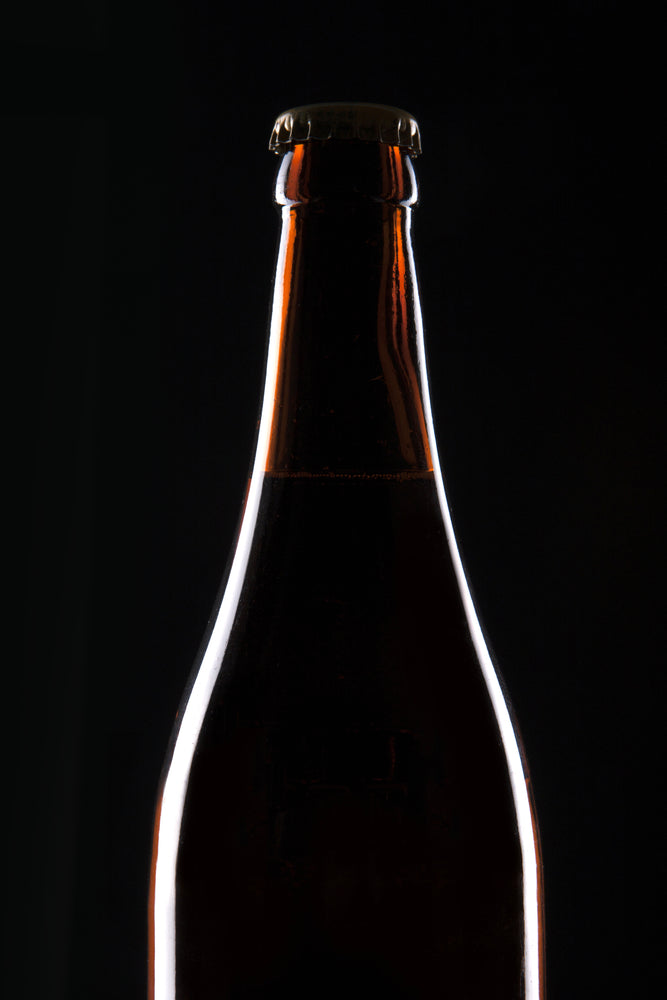 Beer bottle.